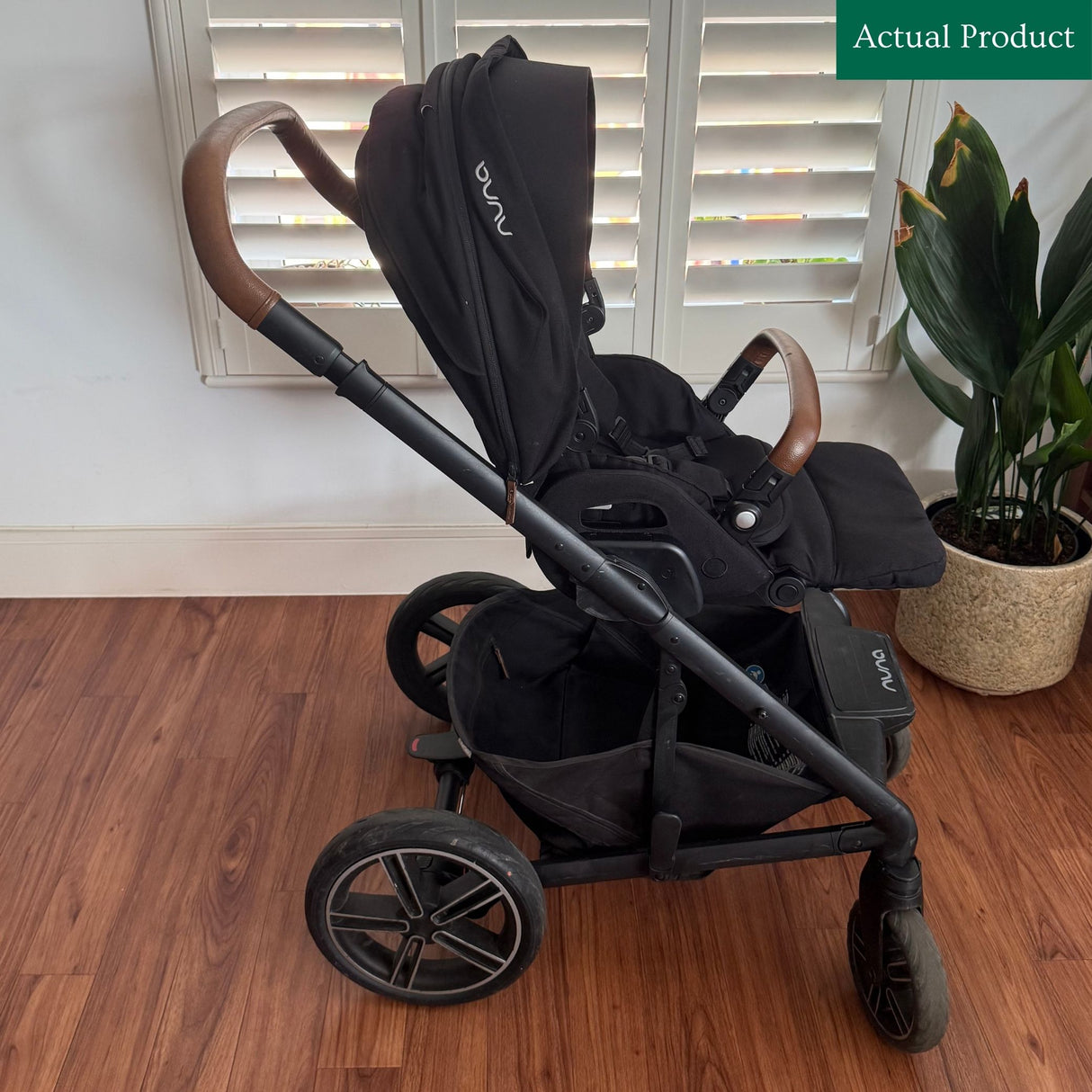Nuna Mixx Pushchair & Carrycot, Gently Used / Black