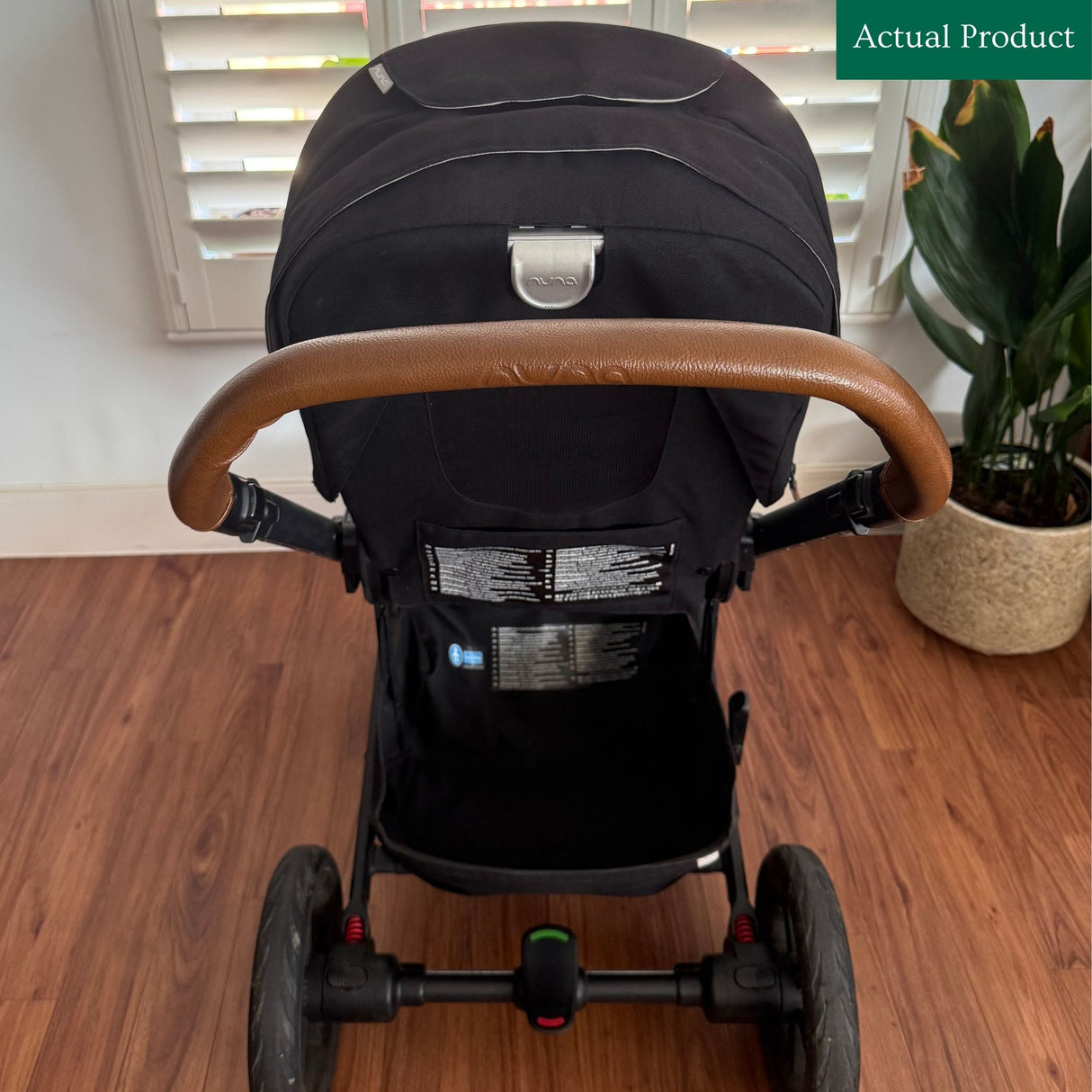 Nuna Mixx Pushchair & Carrycot, Gently Used / Black
