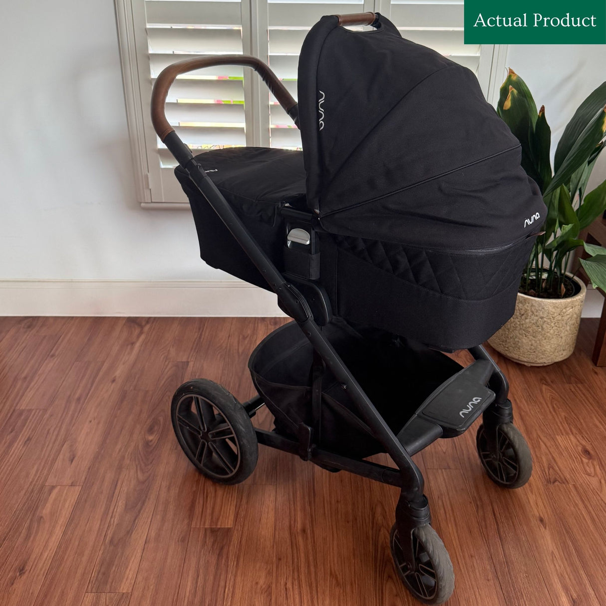 Nuna Mixx Pushchair & Carrycot, Gently Used / Black