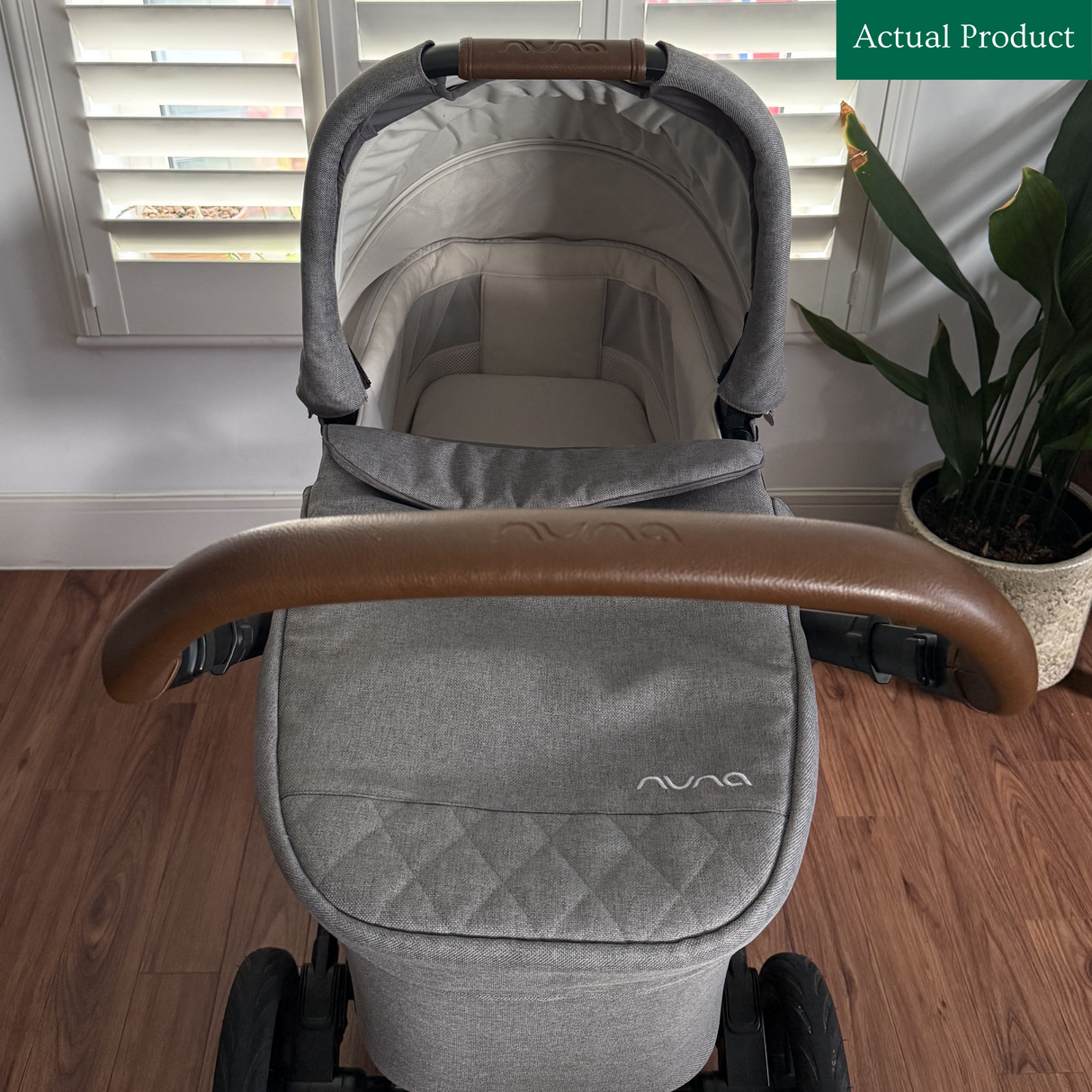 Nuna Mixx Next Travel System and Footmuff, Gently Used / Grey