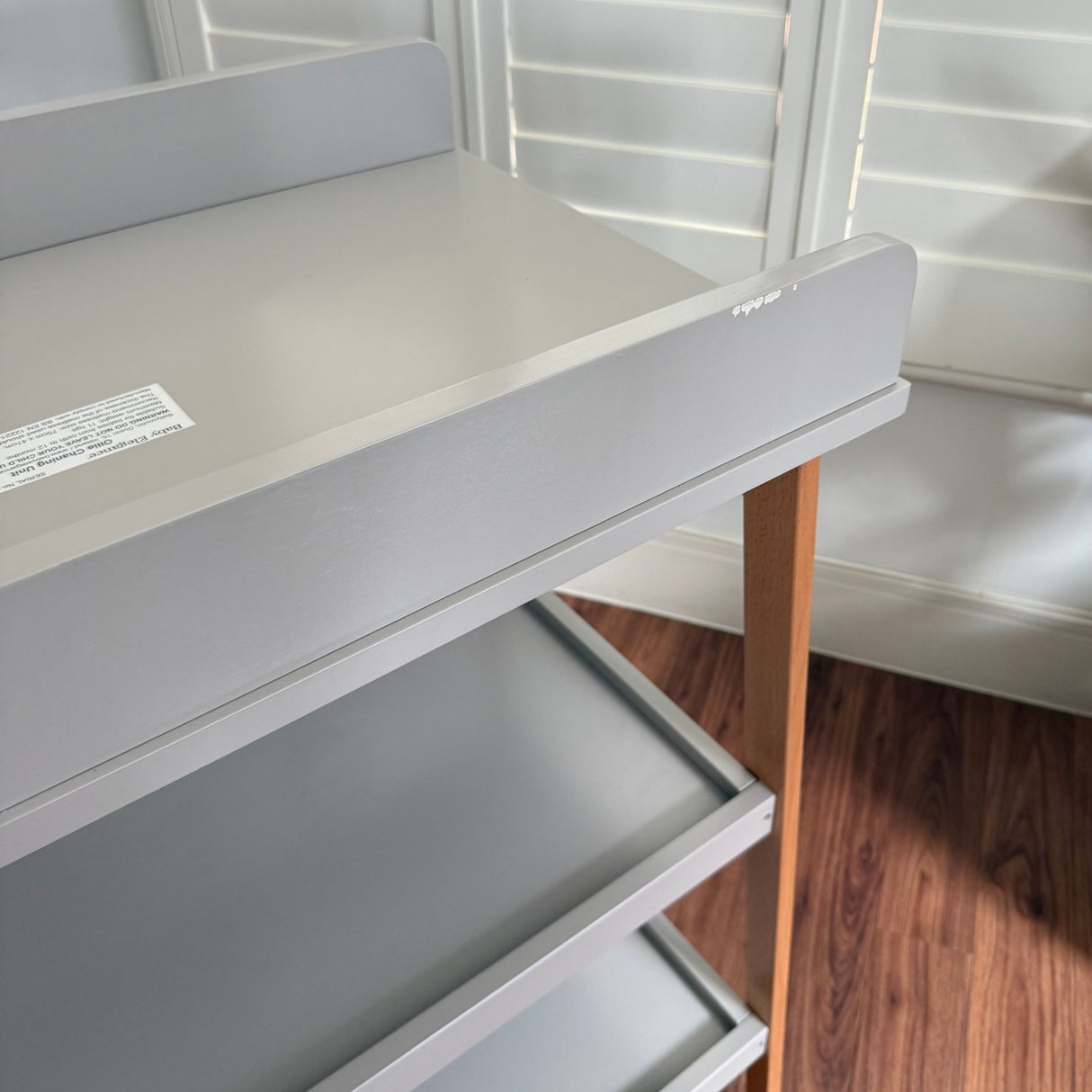 Baby Elegance Ollie Changing Table, Gently Used / Wood