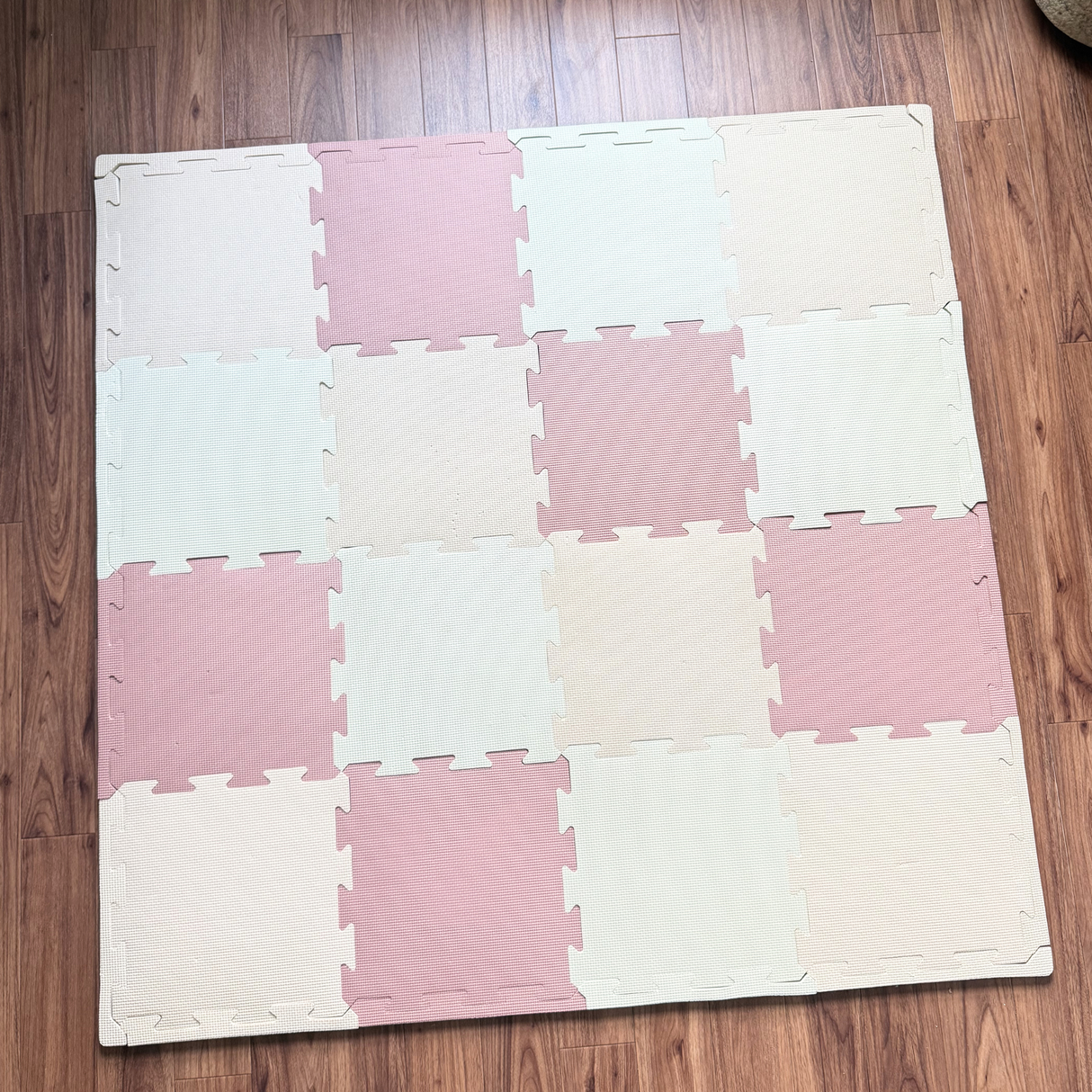 The Modern Nursery Puzzle Playmat, Gently Used / Pink
