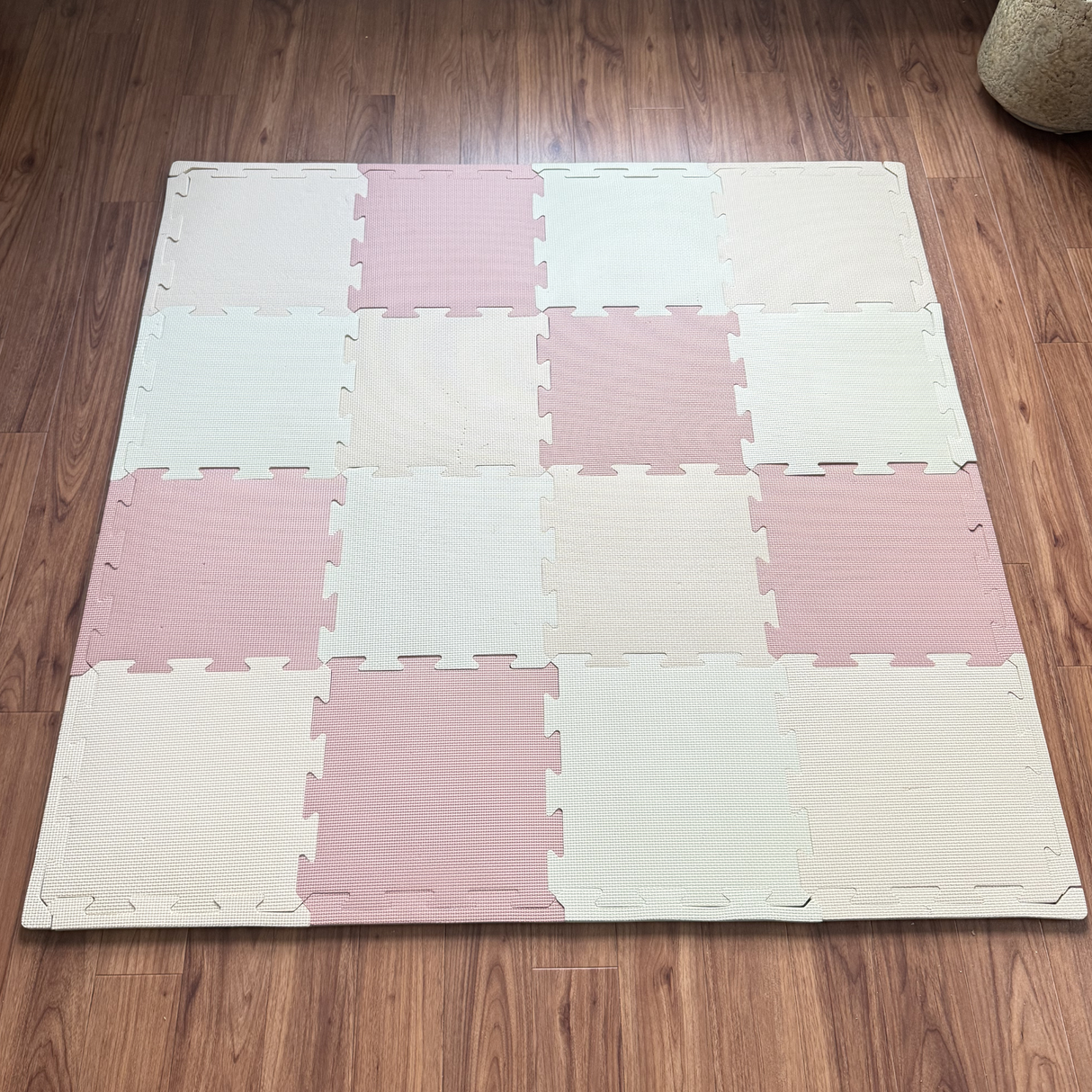 The Modern Nursery Puzzle Playmat, Gently Used / Pink