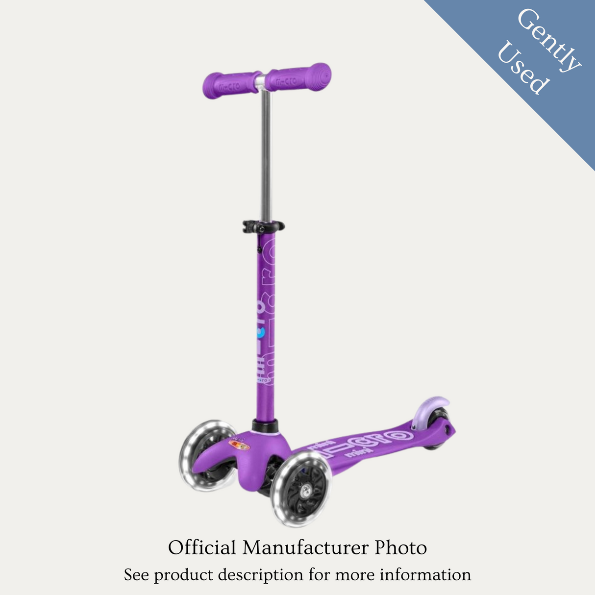 Mini Micro LED Deluxe Scooter