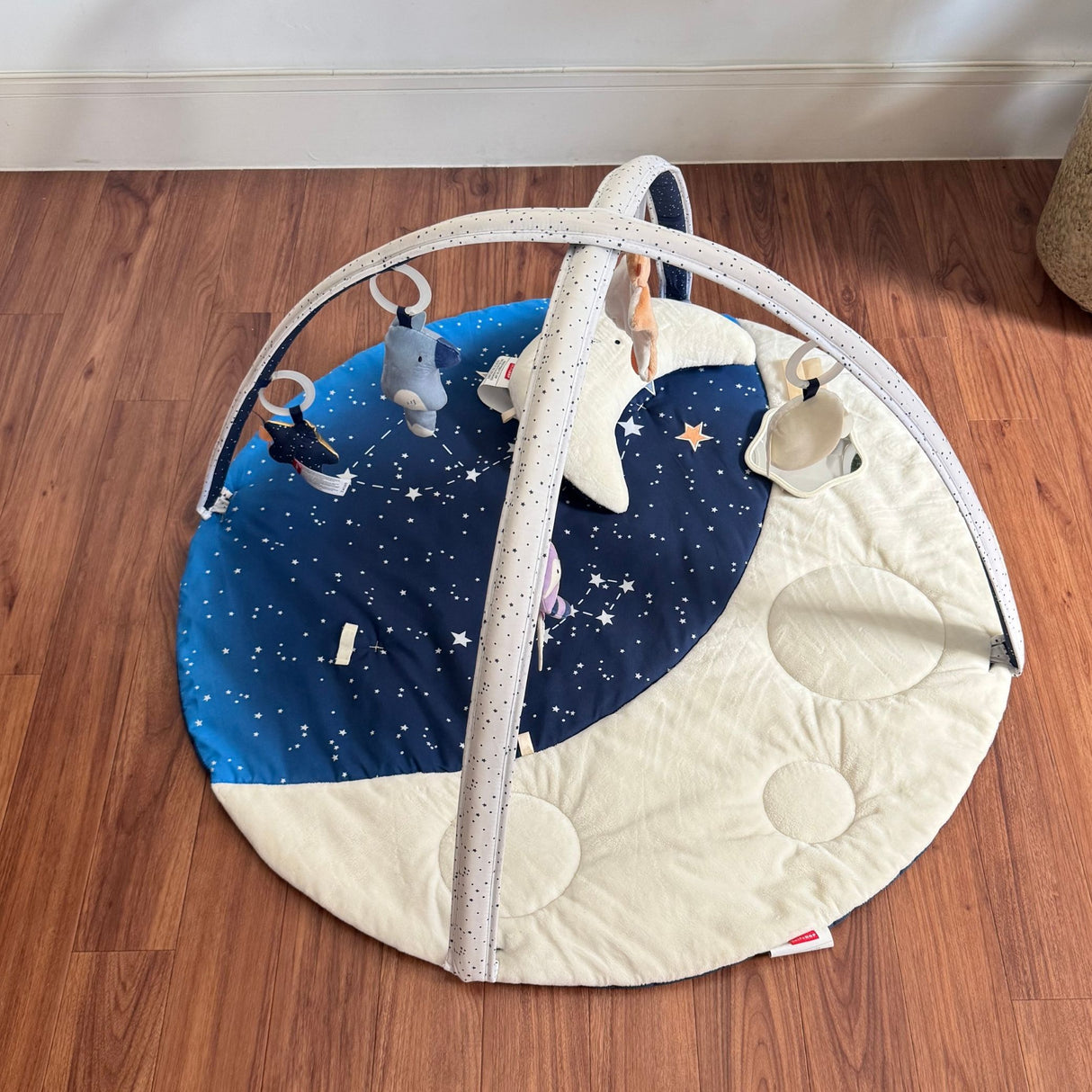 Skip Hop Celestial Dreams Activity Gym, Like New / White / Navy