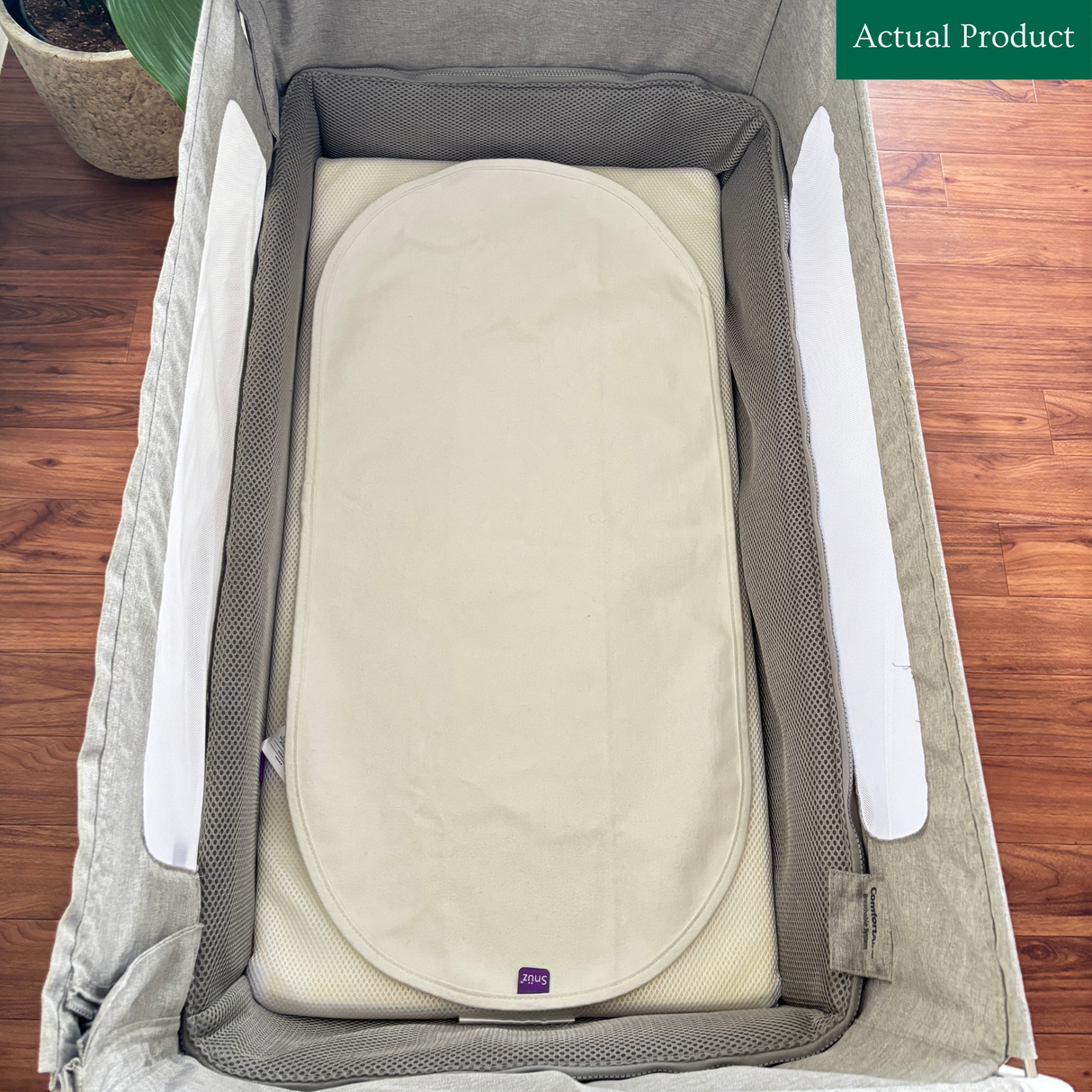 SnuzPod4 Bedside Crib - Gently Used /Grey