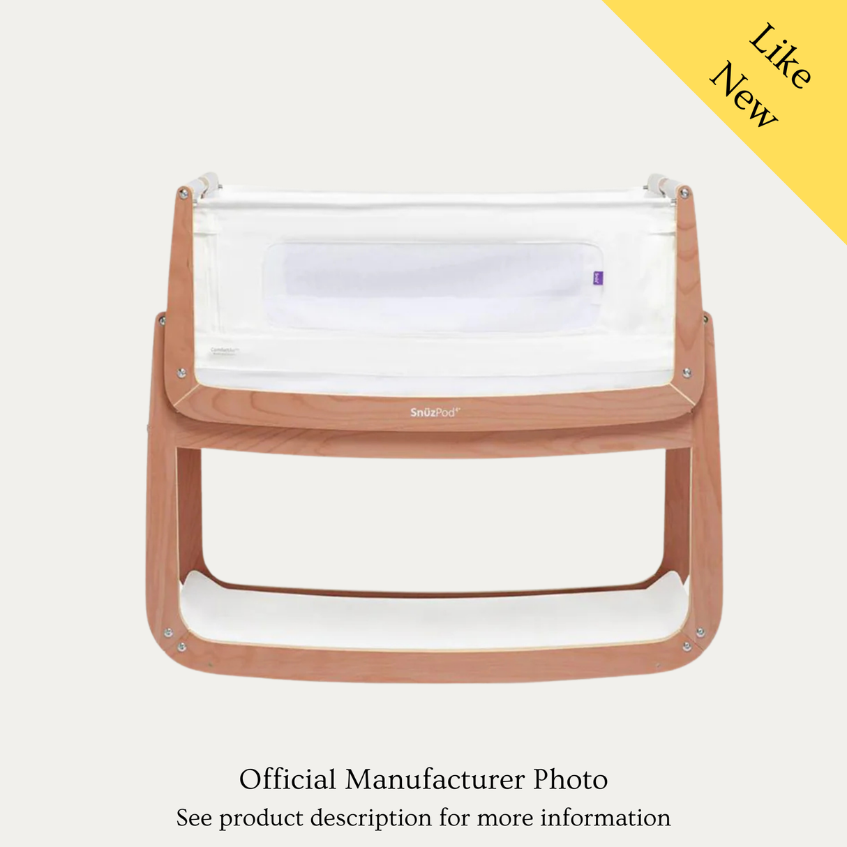 SnuzPod 4, Like New / Natural Wood