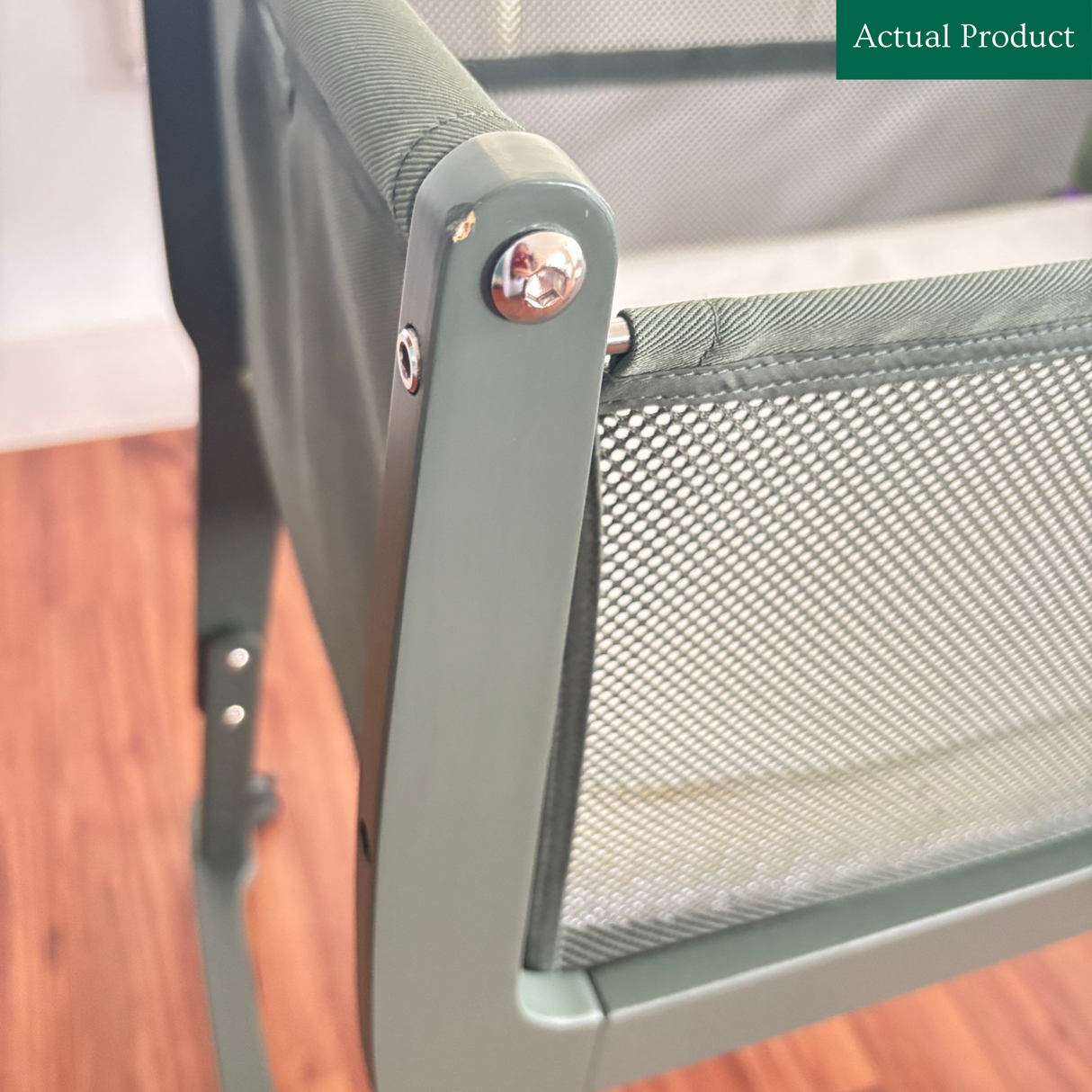 SnuzPod Studio Crib, Like New / Green