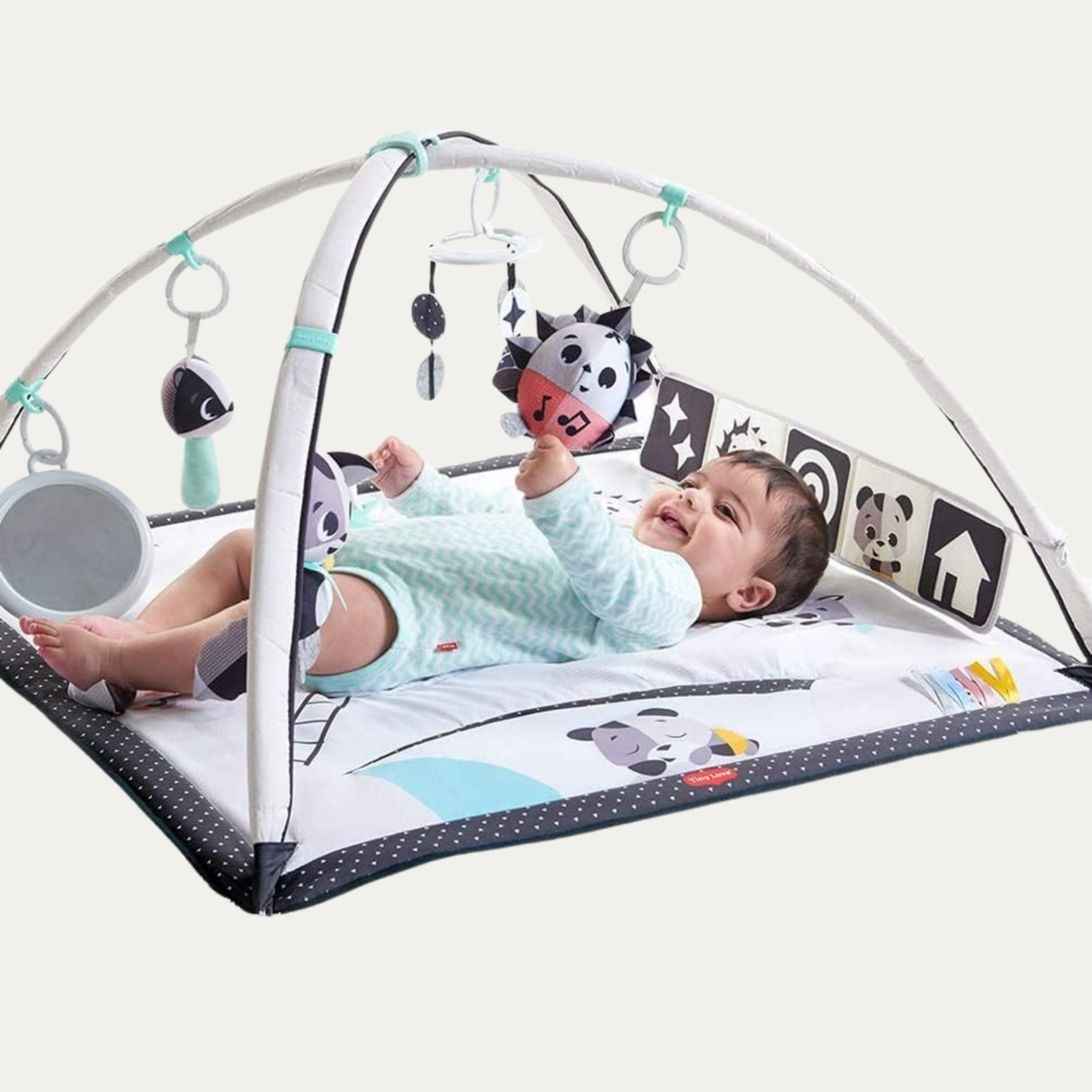 Tiny Love Black & White Gymini, Gently Used / Black & White