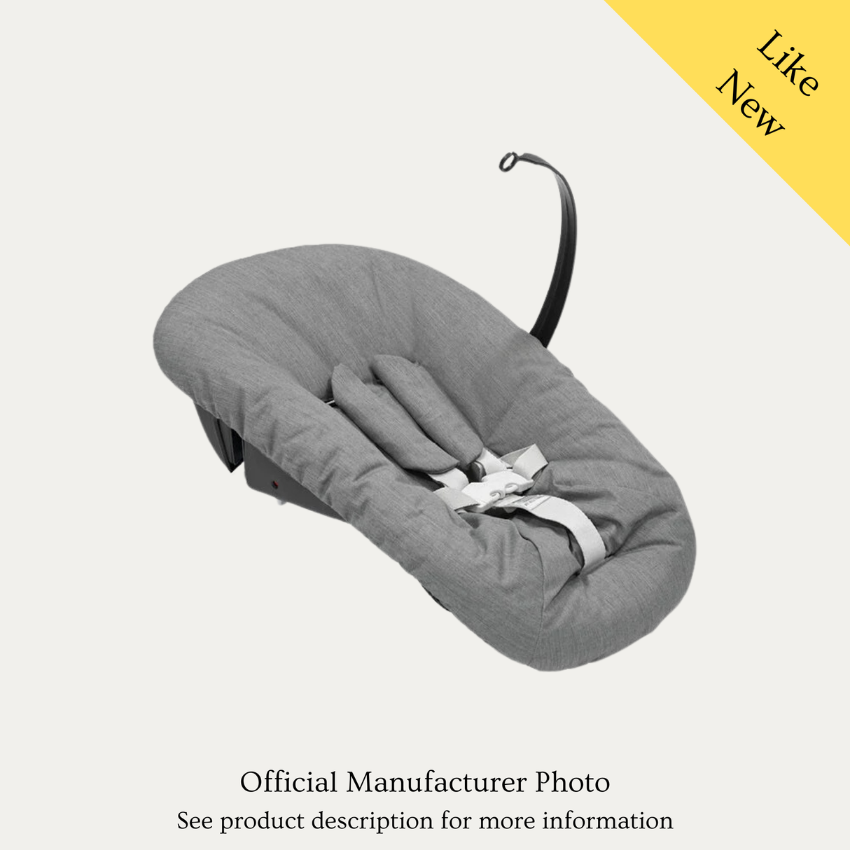 Tripp Trapp Newborn Chair, Like New / Anthracite