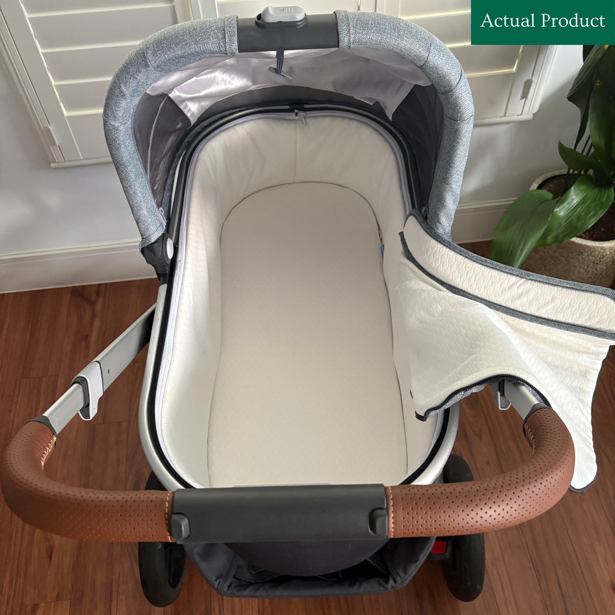 Preloved UPPAbaby Vista V1/V2 Pushchair with Carrycot, Grey