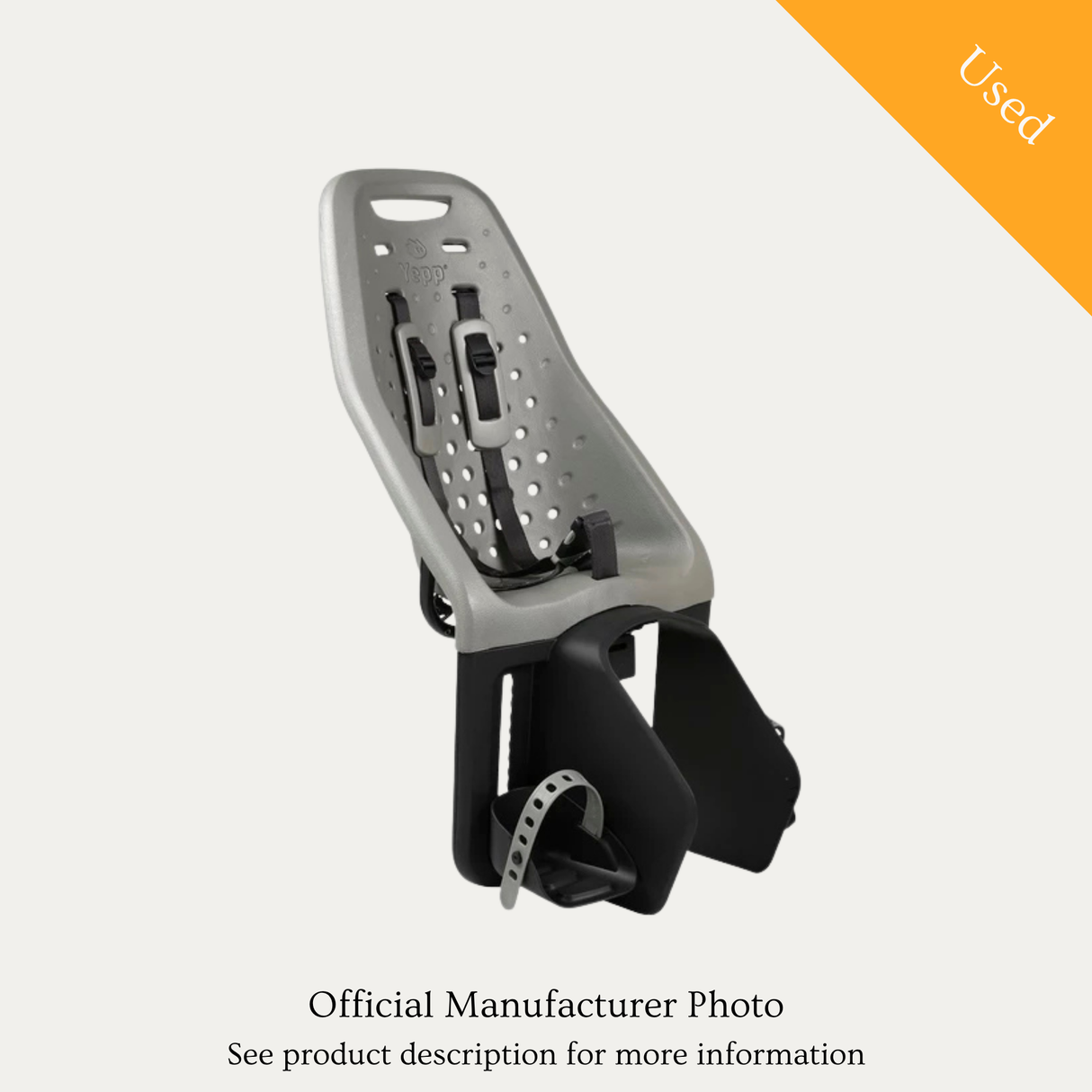 Thule Yepp Maxi EasyFit (with adapter), Used / Black