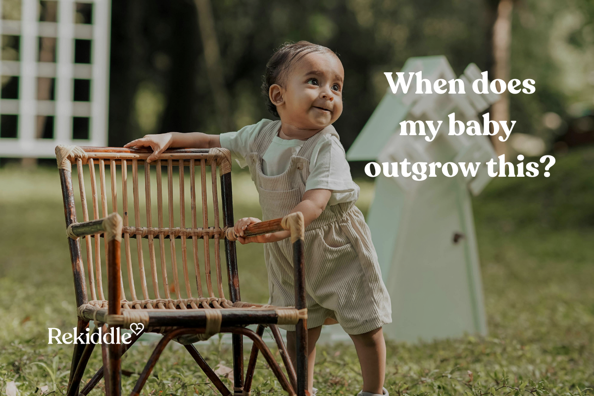 When do babies outgrow this?