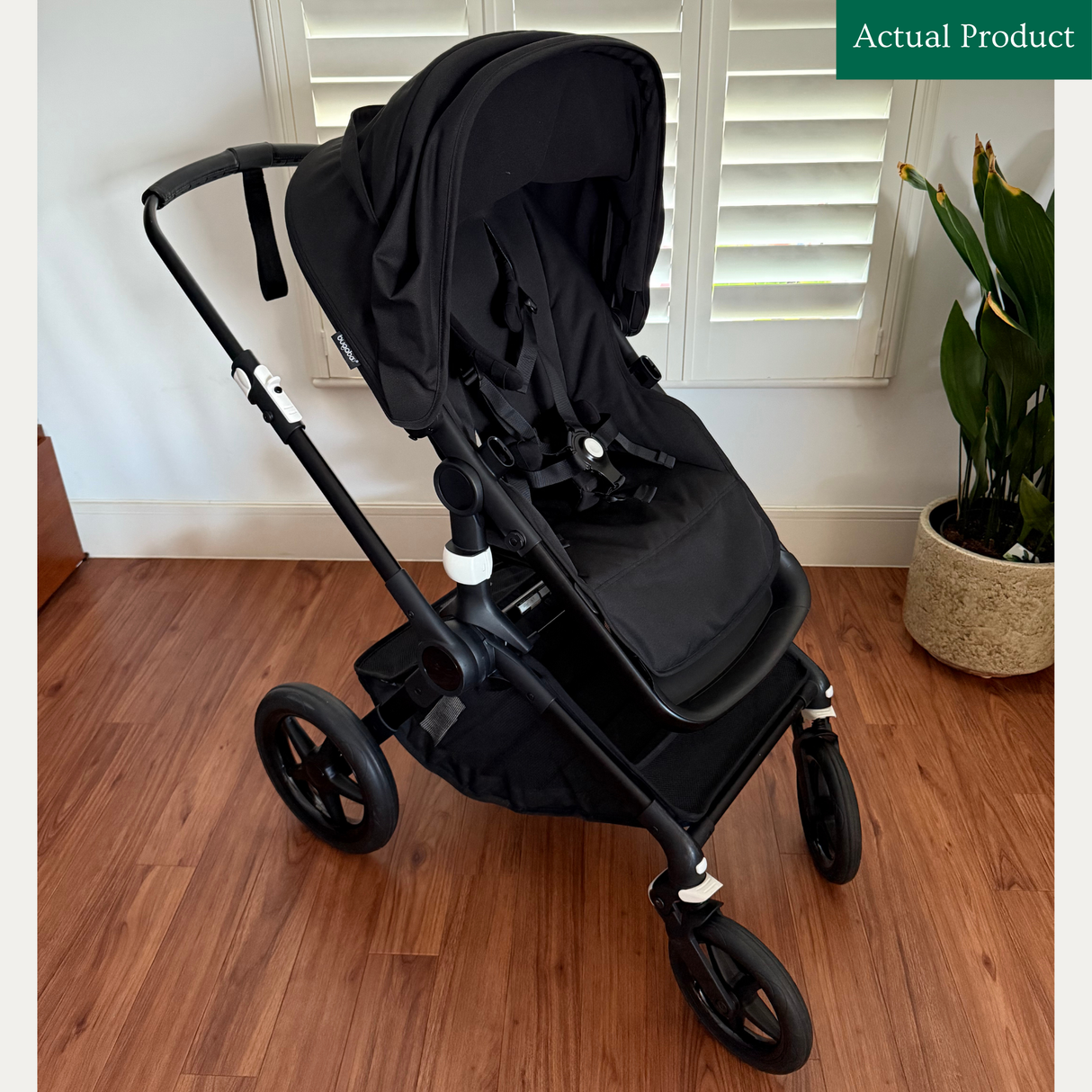Bugaboo Fox 3 with car adapters, Like New / Black