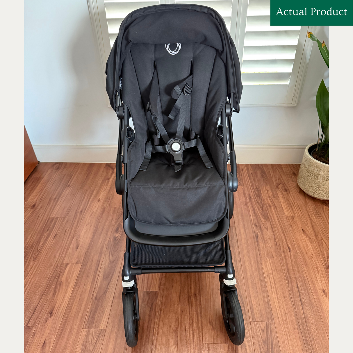 Bugaboo Fox 3 with car adapters, Like New / Black
