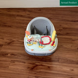 Mamas & Papas Bug 3-in-1 Floor & Booster Seat with Activity Tray, Like New / Grey