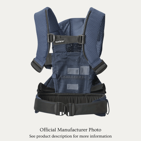 BabyBjorn Baby Carrier One Air, Gently Used / Blue