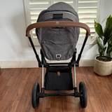 Preloved Cybex Priam Pushchair & Footmuff (No Carrycot), Grey