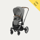 Preloved Cybex Priam Pushchair & Footmuff (No Carrycot), Grey