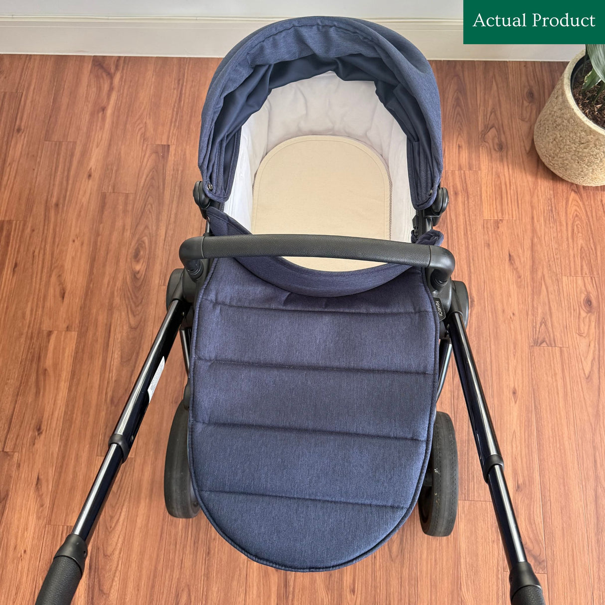 Icandy Peach 6, Like New / Navy & Dark Grey