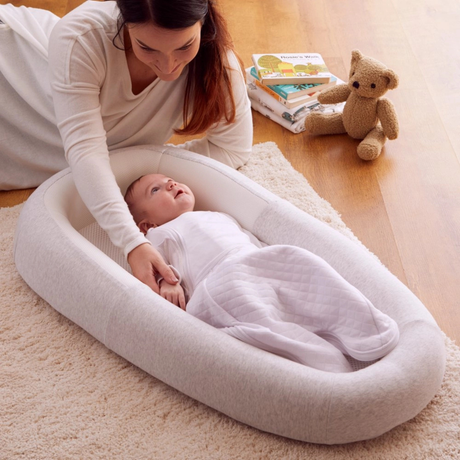 Purlo Sleep Tight Baby Bed, Gently Used / Grey