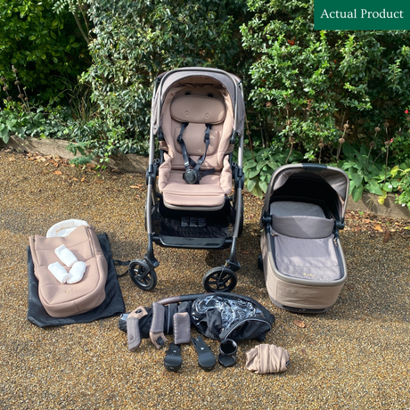 Silver Cross Reef 1 Pram Set, Gently Used / Earth