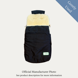 Fellhof Sheepskin Footmuff, Gently Used / Black