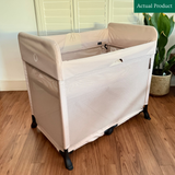 Bugaboo Stardust Travel Cot, Like New / Beige