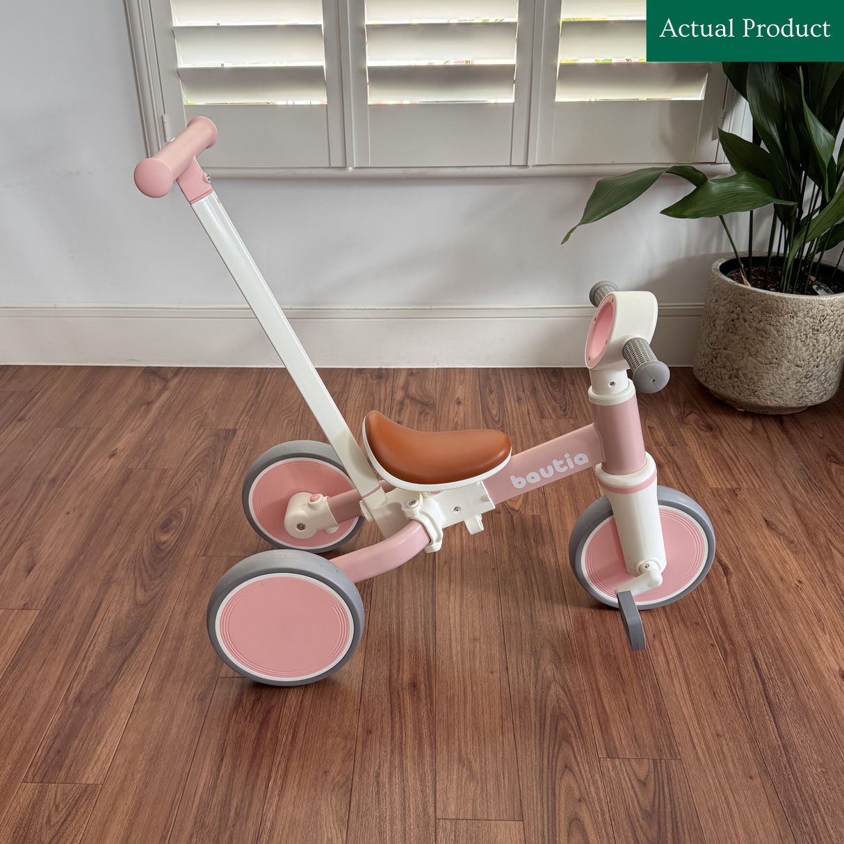 Bautia 5-In-1 Kids Tricycle, Like New / Pink