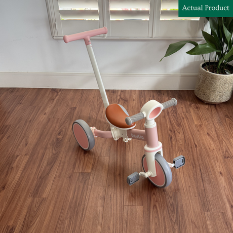 Bautia 5-In-1 Kids Tricycle, Like New / Pink