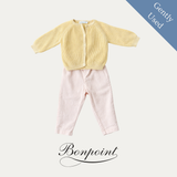 Bonpoint Cardigan & Trousers Set (18M), Gently Used / Yellow