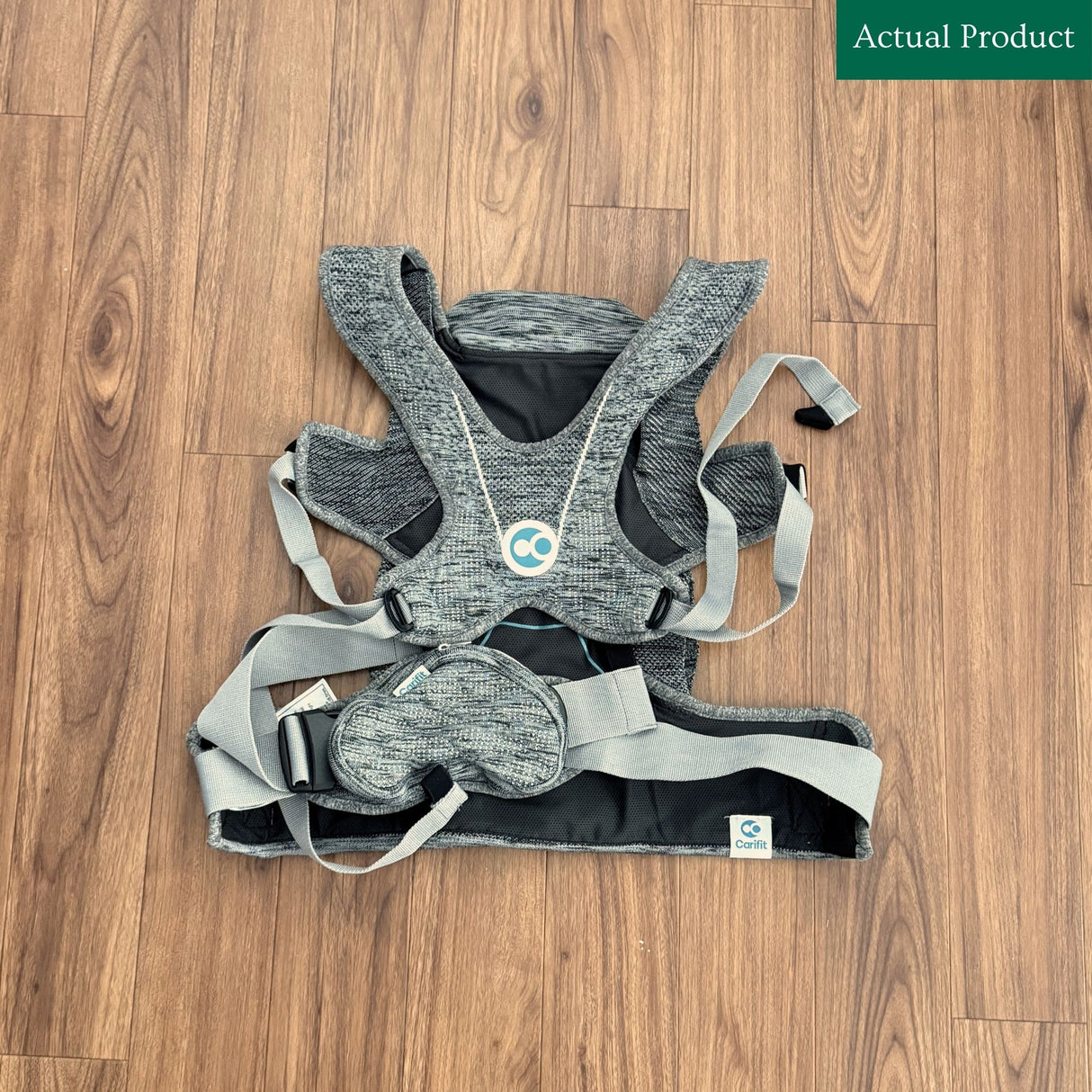Carifit+ Cool Grey Baby Carrier, Like New / Grey