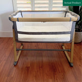 Tutti Bambini CoZee XL Bedside Crib, Gently Used / Light Grey
