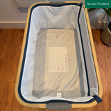 Tutti Bambini CoZee Crib, Like New / Blue