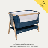 Tutti Bambini CoZee Crib, Like New / Blue