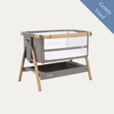 Tutti Bambini CoZee XL Bedside Crib, Gently Used / Light Grey