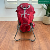Deuter Kid Comfort 2 Child Carrier (With Sun Hood And Rain Cover), Gently Used / Red