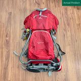 Deuter Kid Comfort 2 Child Carrier (With Sun Hood And Rain Cover), Gently Used / Red