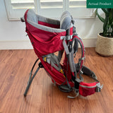 Deuter Kid Comfort 2 Child Carrier (With Sun Hood And Rain Cover), Gently Used / Red