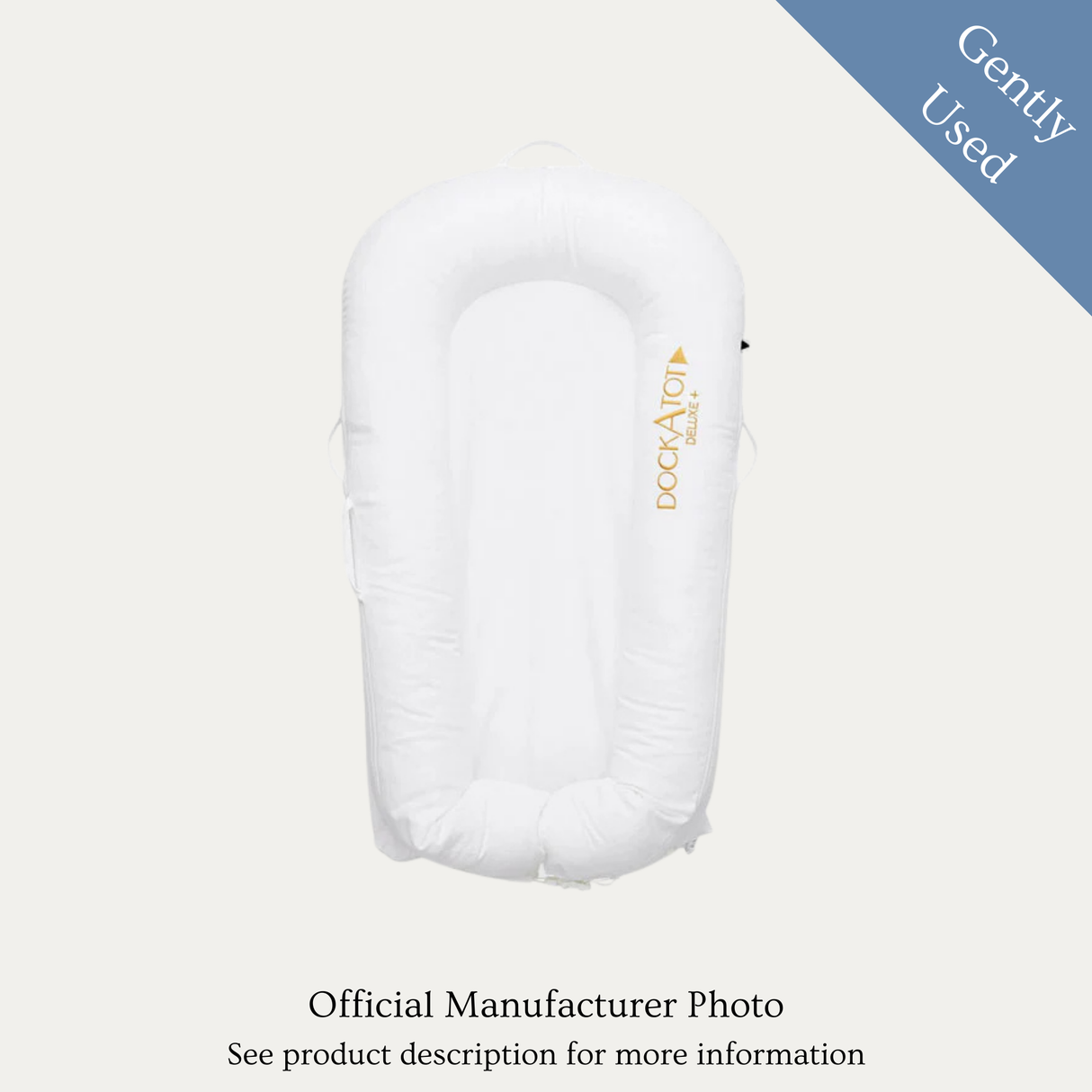 DockATot Deluxe+ Dock, Gently Used / White