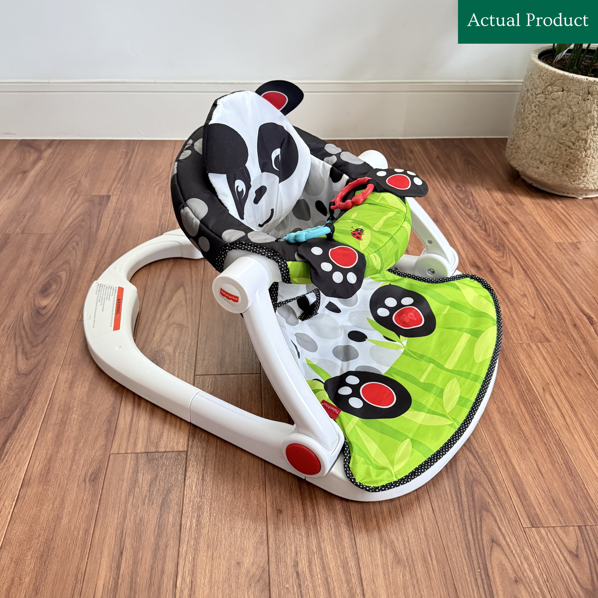 Fisher-Price Sit Me Up Floor Seat, Like New / Panda