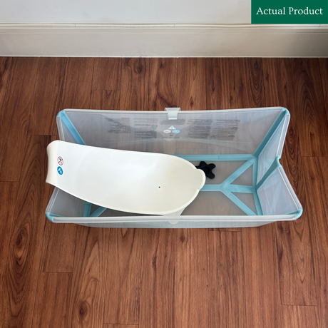Stokke Flexi Bath With Newborn Support, Like New / Blue