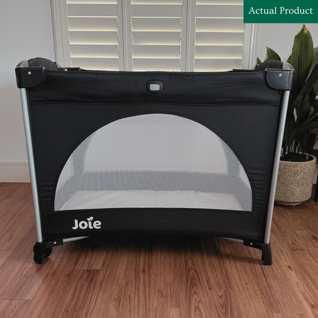 Joie Allura Travel Cot, Like New / Black