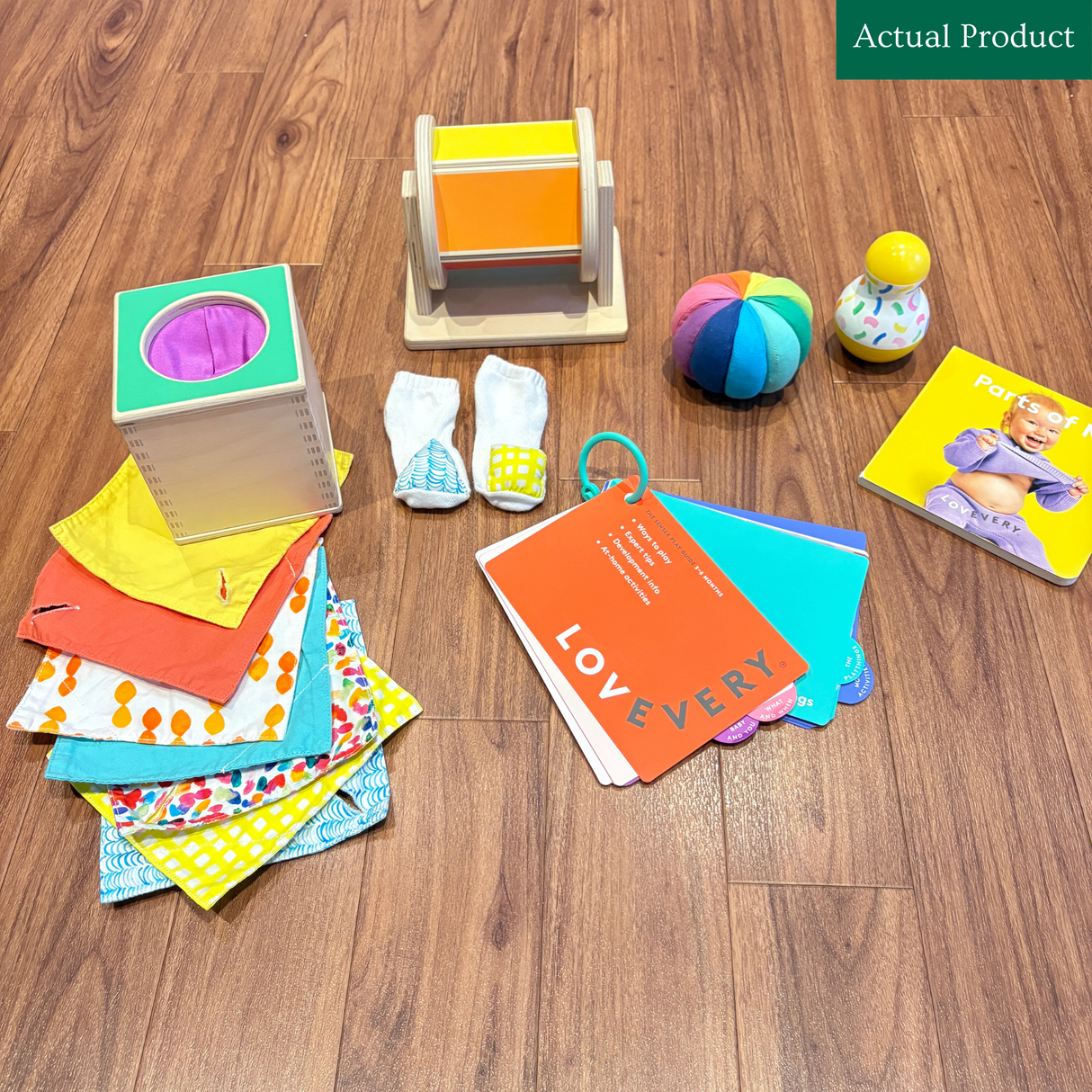 Lovevery 5–6 Months Play Kit, Like New / Multi Colour