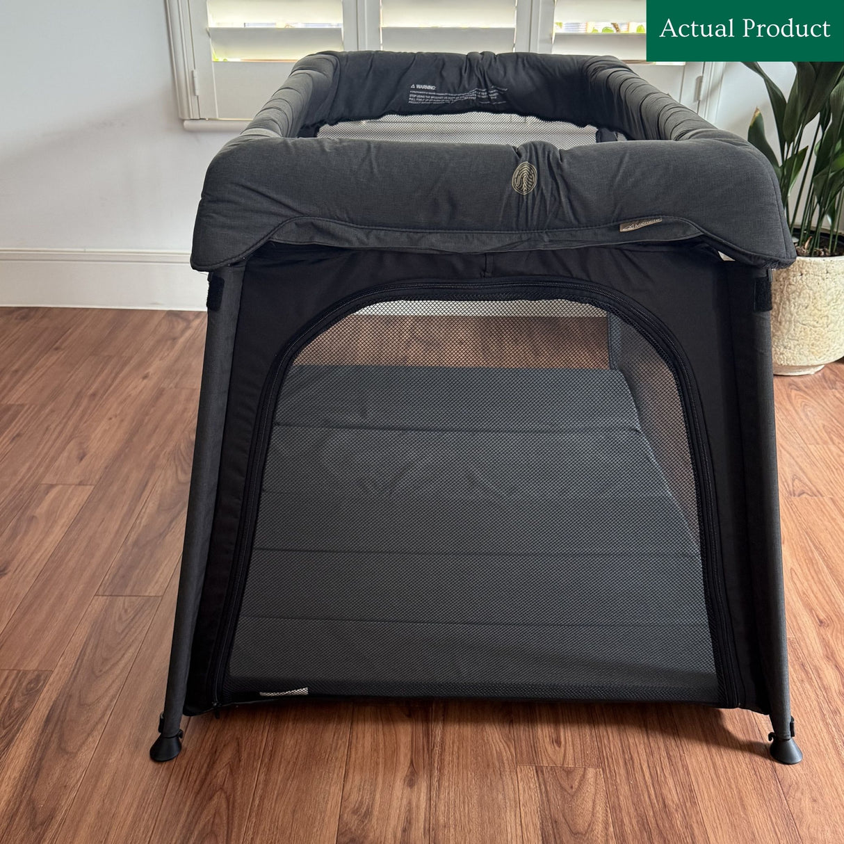 Micralite Sleep & Go Travel Cot With Newborn Insert, Like New / Black