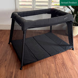 Micralite Sleep & Go Travel Cot With Newborn Insert, Like New / Black