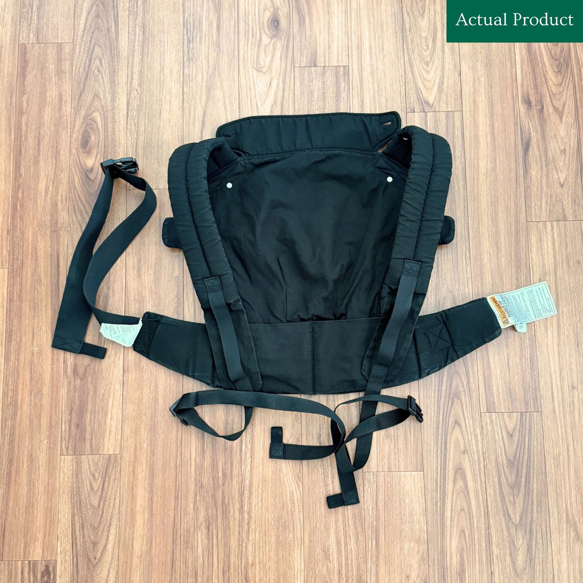 MomCosy PureHug Baby Carrier, Like New / Black