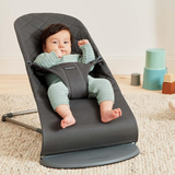 Babybjorn Bouncer Bliss and Toy, Gently Used / Grey