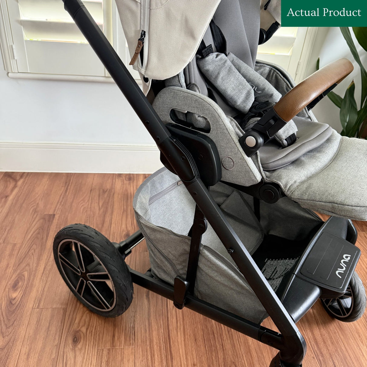 Nuna Mixx Next Travel System and Footmuff, Gently Used / Grey