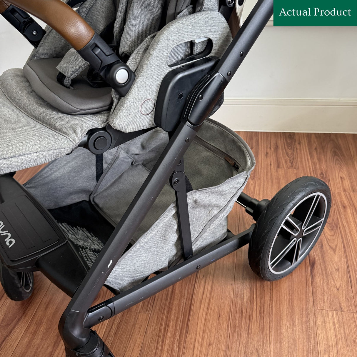Nuna Mixx Next Travel System and Footmuff, Gently Used / Grey